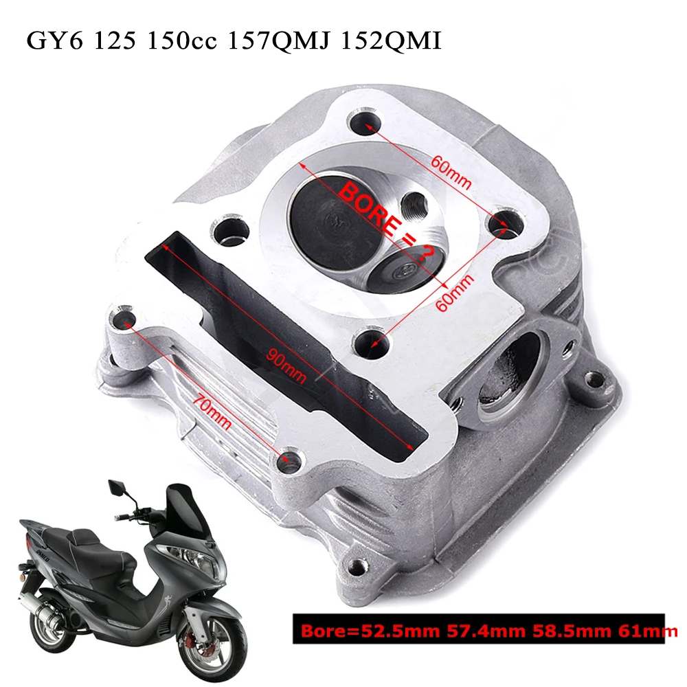 Motorcycle Cylinder - GY6 testata cilindro parti del motociclo